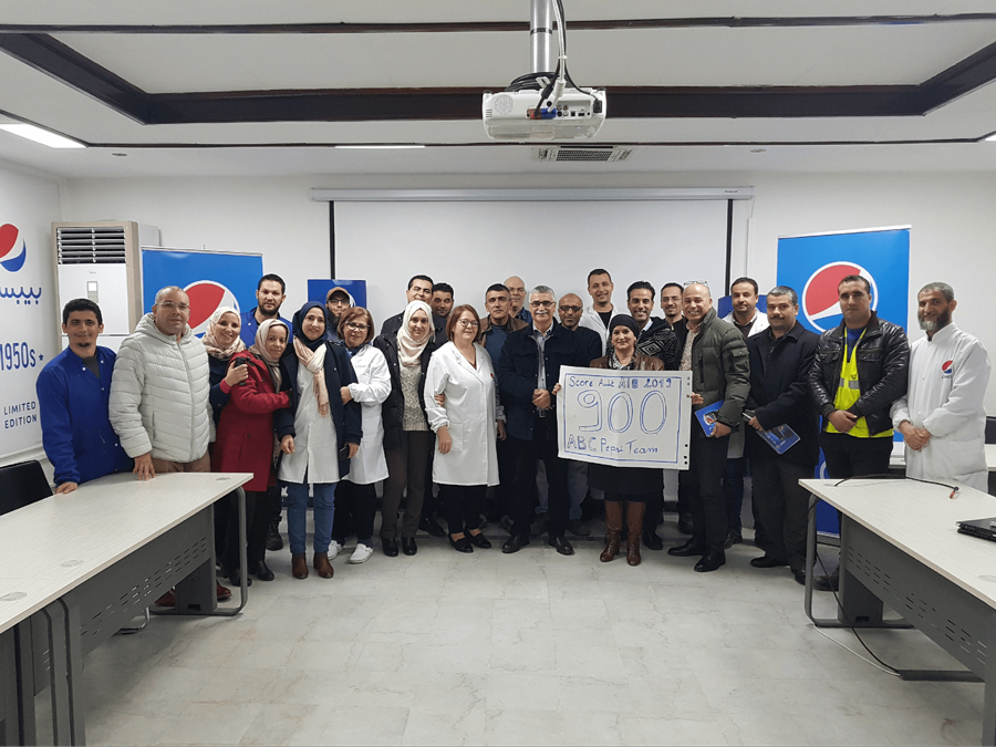 Obtention d’un score AIB de 900 points